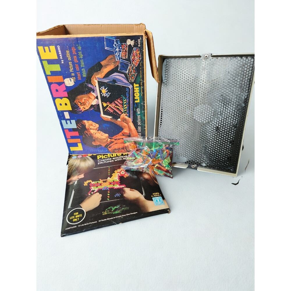 Vintage 1967 Working Lite Brite